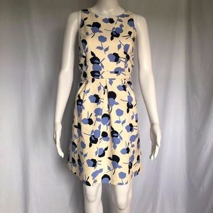 Gap size 2 sleeveless floral A line dress